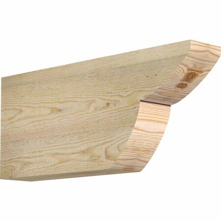 Ekena Millwork Crestline Rough Sawn Rafter Tail, Douglas Fir, 4"W x 10"H x 24"L RFT04X10X24CRE00RDF